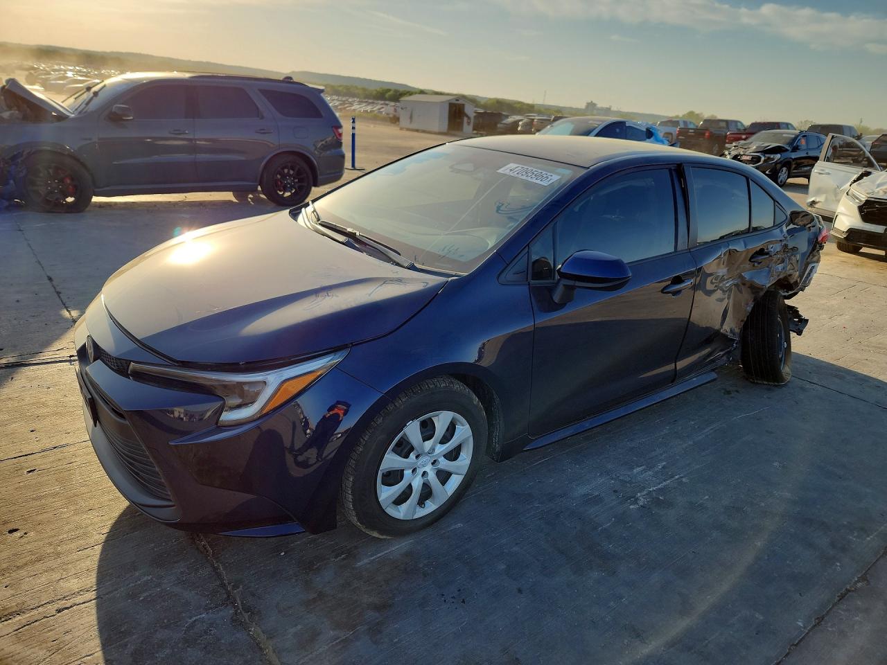 2025 TOYOTA COROLLA LE | JTDBCMFE9S3091233 | UPCARS