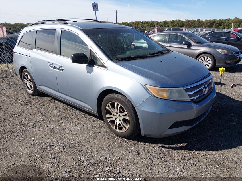 2011 HONDA ODYSSEY EX | 5FNRL5H43BB020637 | UPCARS