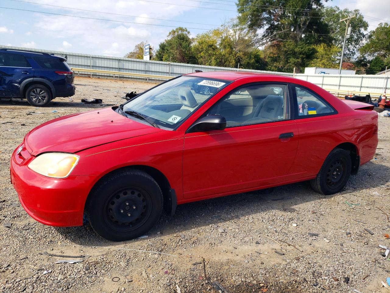 2001 HONDA CIVIC LX | 1HGEM21501L023845 | UPCARS