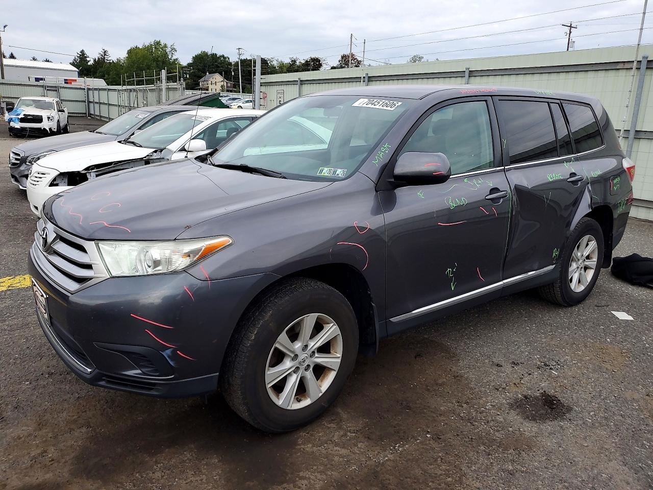 2012 TOYOTA HIGHLANDER BASE | 5TDBK3EH0CS148878 | UPCARS