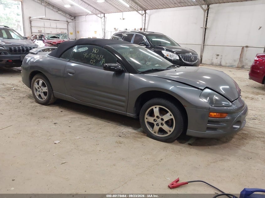 2003 MITSUBISHI ECLIPSE SPYDER GS | 4A3AE45G83E029849 | UPCARS
