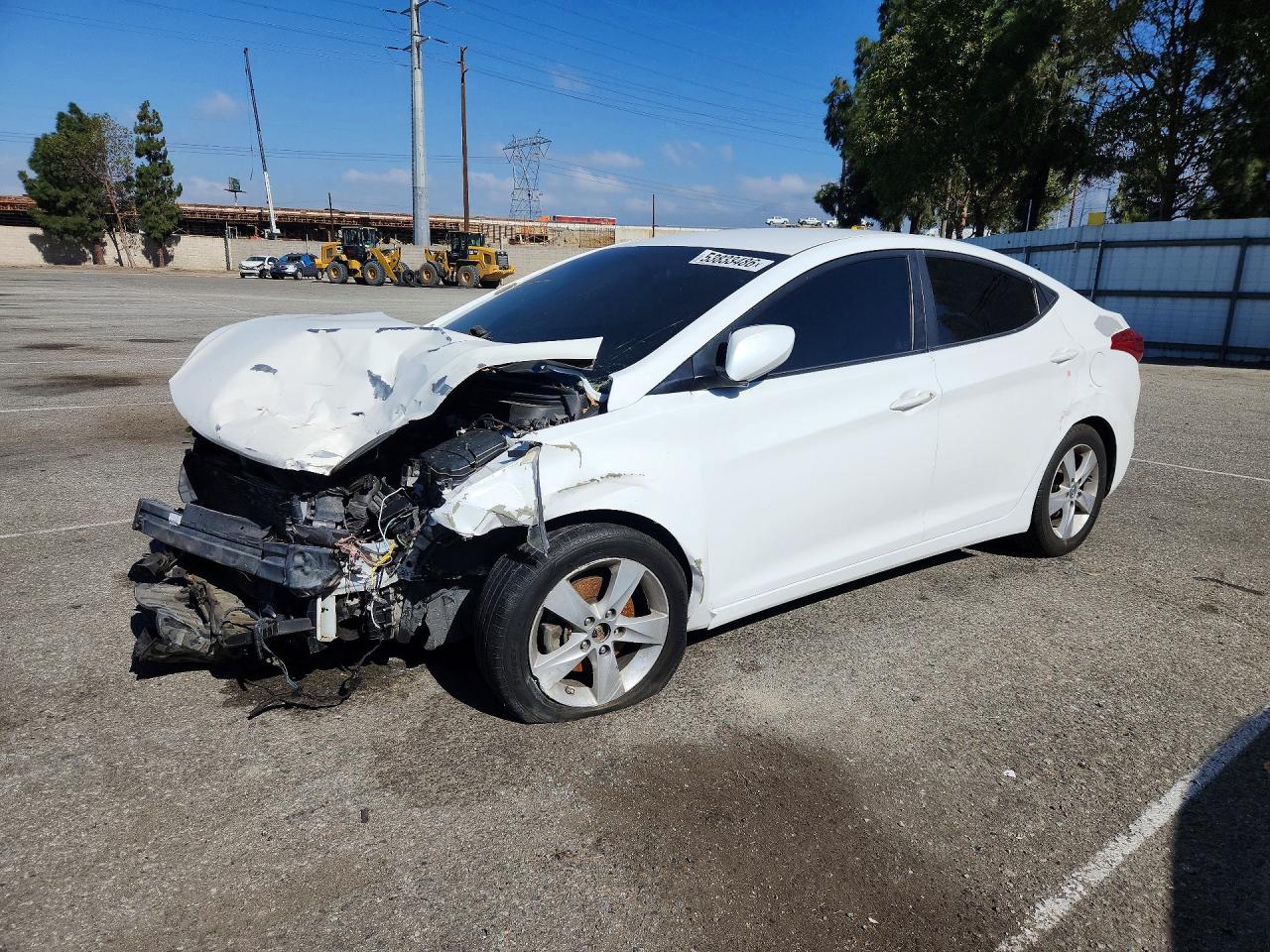 2013 HYUNDAI ELANTRA GLS | 5NPDH4AE6DH290426 | UPCARS