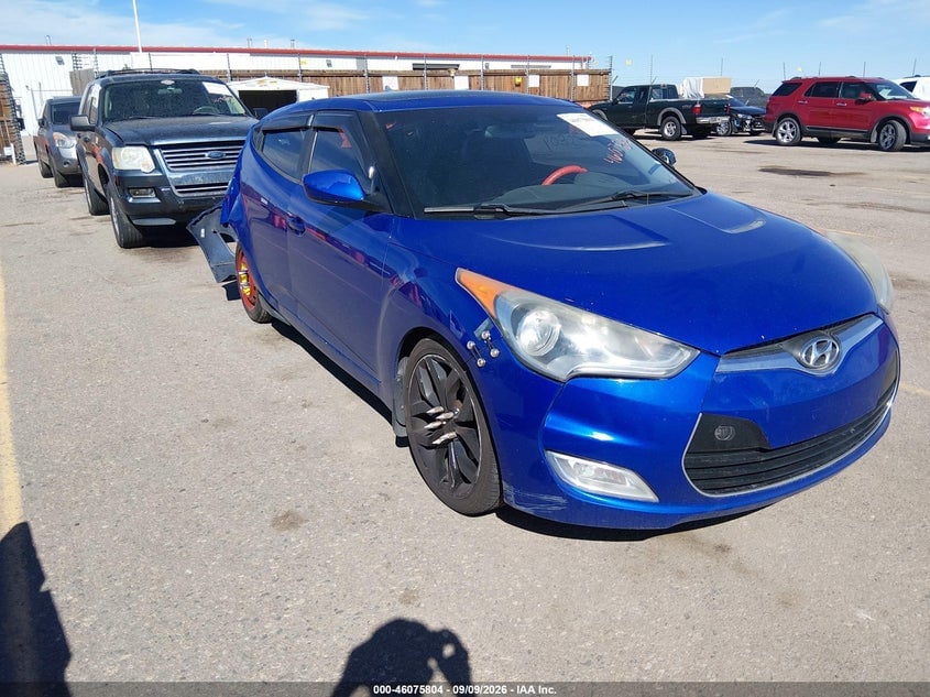 2012 HYUNDAI VELOSTER BASE W/BLACK | KMHTC6AD6CU052797 | UPCARS