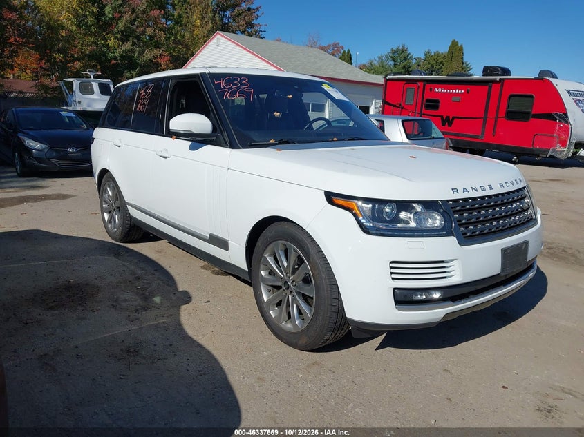2016 LAND ROVER RANGE ROVER 3.0L V6 TURBOCHARGED DIESEL TD6 | SALGR2KF3GA317463 | UPCARS
