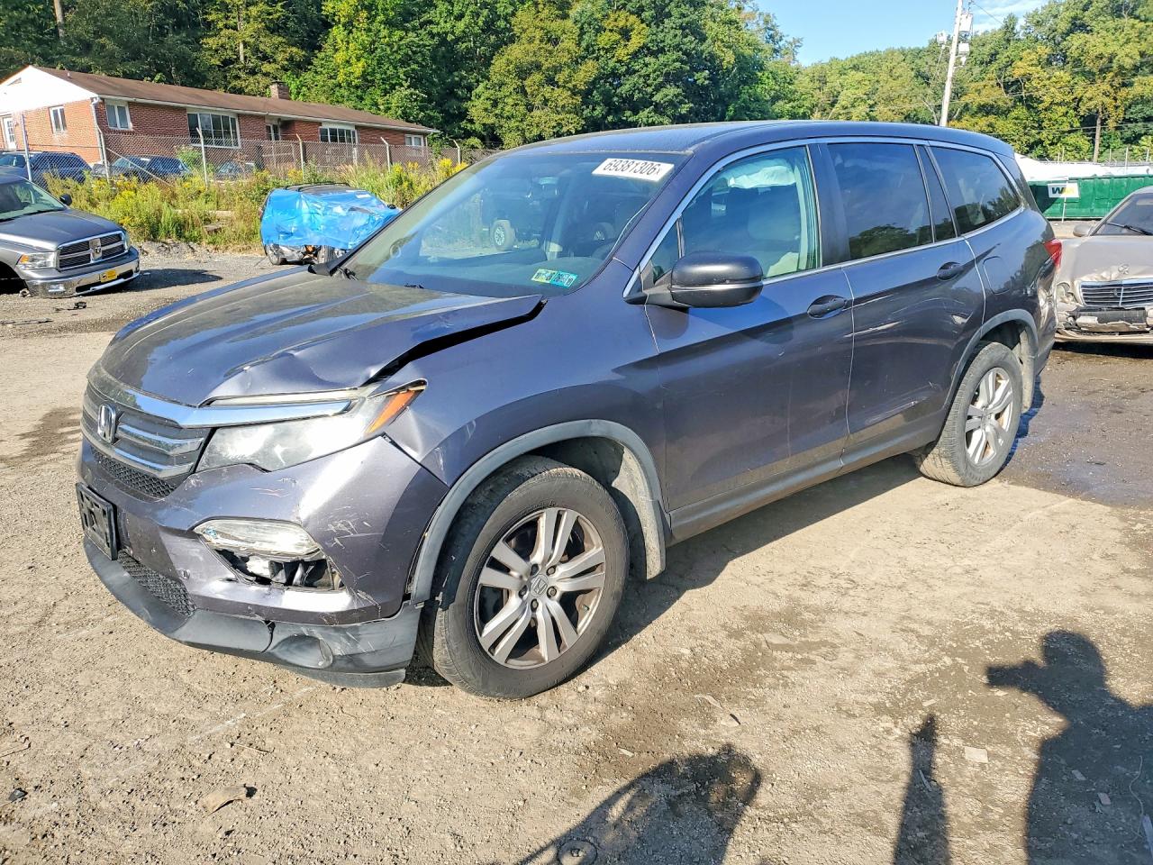2016 HONDA PILOT LX | 5FNYF6H19GB022530 | UPCARS