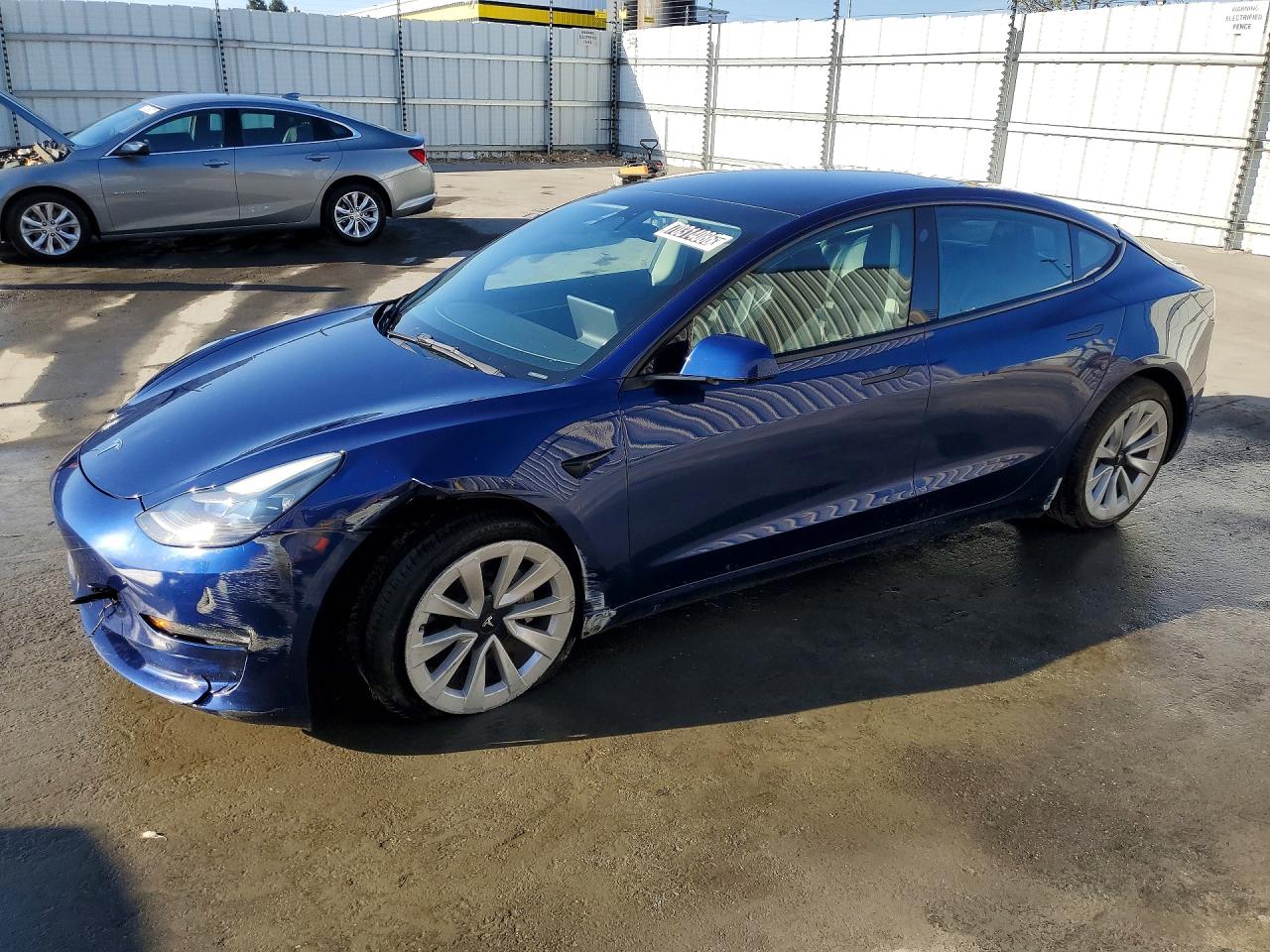 2022 TESLA MODEL 3 | 5YJ3E1EB8NF301011 | UPCARS