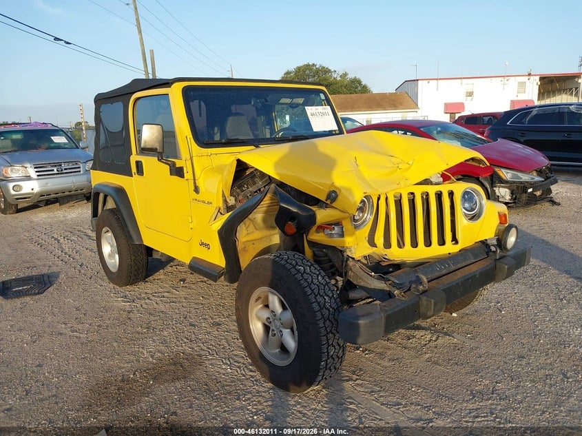 2001 JEEP WRANGLER SE | 1J4FA29P81P307521 | UPCARS