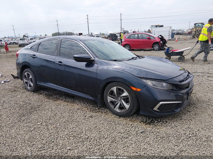 2021 HONDA CIVIC LX | 19XFC2F65ME200457 | UPCARS