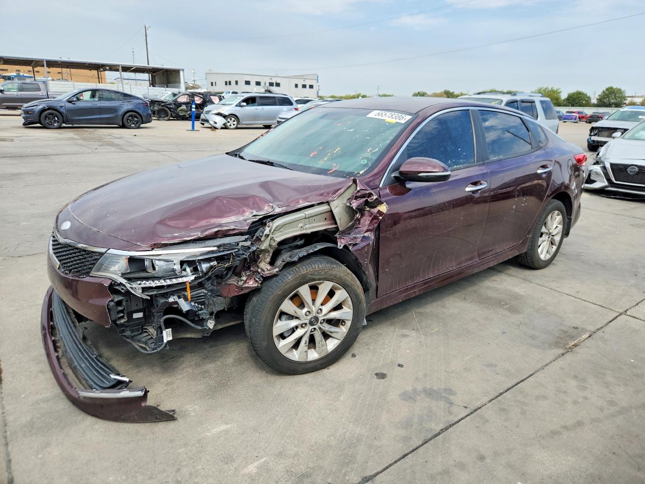 2018 KIA OPTIMA LX | 5XXGT4L34JG255690 | UPCARS