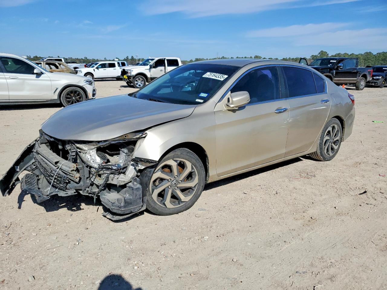 2016 HONDA ACCORD EX | 1HGCR2F75GA028045 | UPCARS