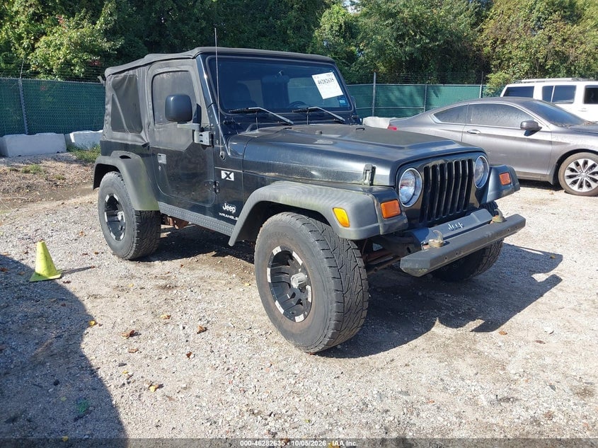 2003 JEEP WRANGLER X | 1J4FA39S63P319244 | UPCARS