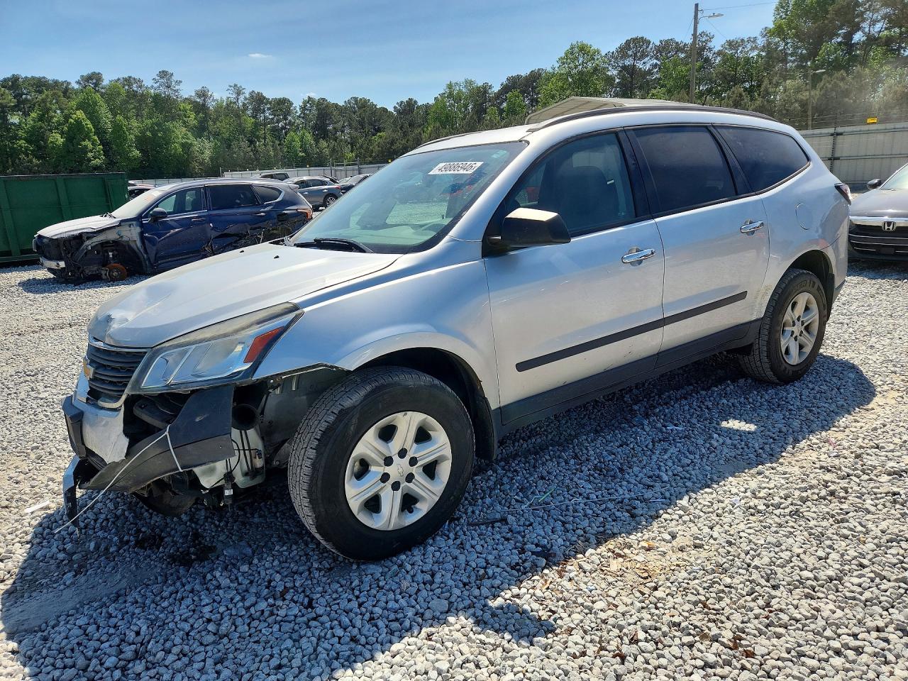 2017 CHEVROLET TRAVERSE LS | 1GNKRFKD8HJ307060 | UPCARS