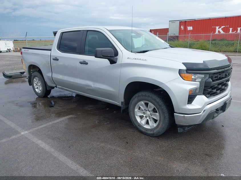 2022 CHEVROLET SILVERADO 1500 4WD  SHORT BED WT | 3GCPDAEKXNG564597 | UPCARS