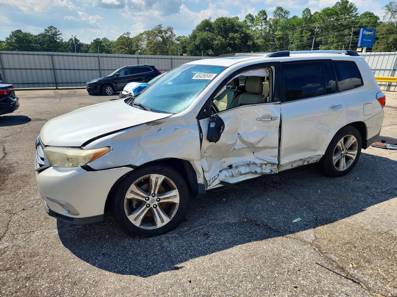 2013 TOYOTA HIGHLANDER LIMITED | 5TDYK3EH7DS094250 | UPCARS