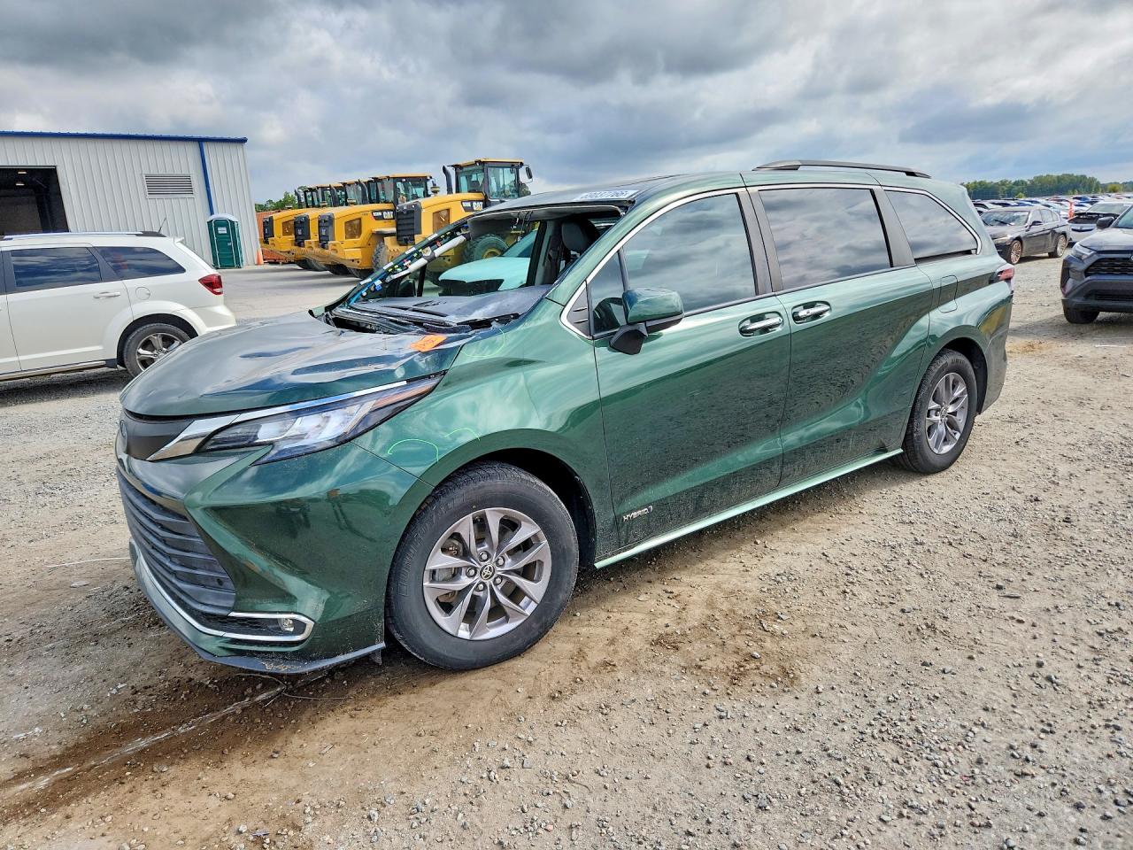 2021 TOYOTA SIENNA XLE | 5TDYRKEC1MS030215 | UPCARS