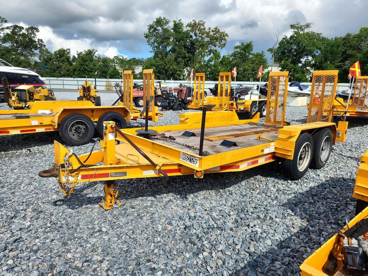 2020 LCON 5T142BW-HD LUCON  EQUIPMENT TRAILER | 7JEPU1427LG001097 | UPCARS