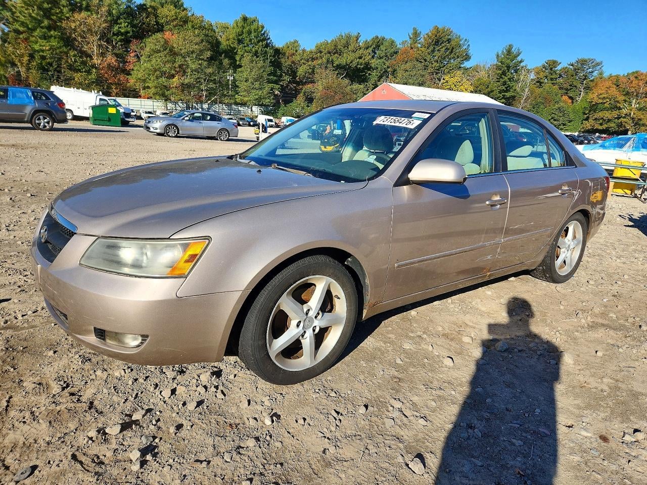 2007 HYUNDAI SONATA SE | 5NPEU46F57H176570 | UPCARS