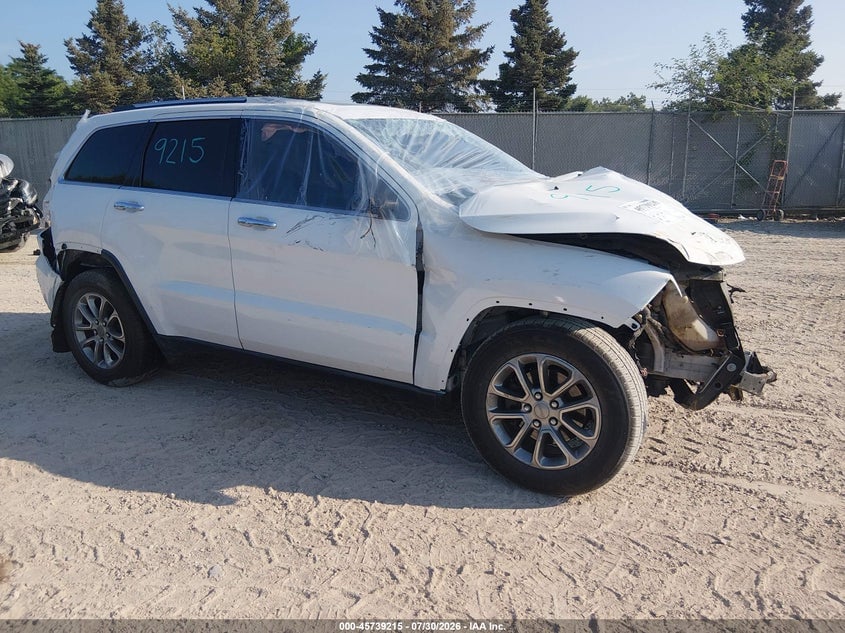 2015 JEEP GRAND CHEROKEE LIMITED | 1C4RJFBG6FC797881 | UPCARS
