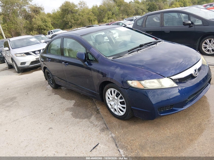 2009 HONDA CIVIC LX | 19XFA16599E041876 | UPCARS
