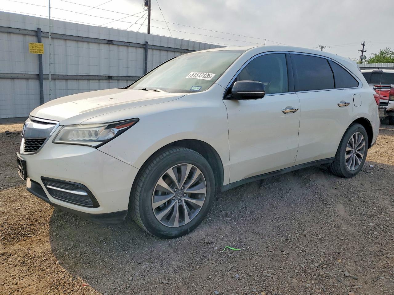 2015 ACURA MDX | 5FRYD3H4XFB006445 | UPCARS