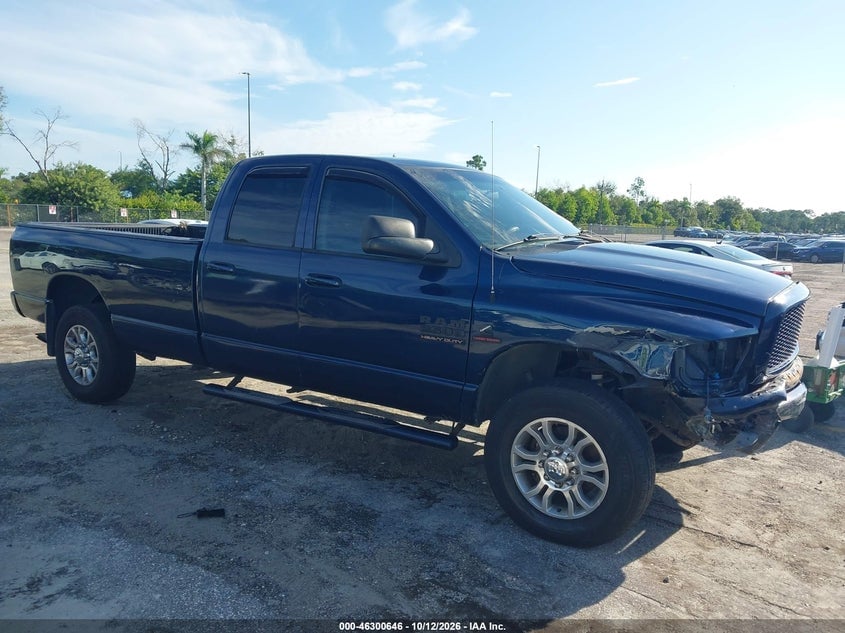 2005 DODGE RAM 2500 SLT/LARAMIE | 3D7KS28C55G864175 | UPCARS
