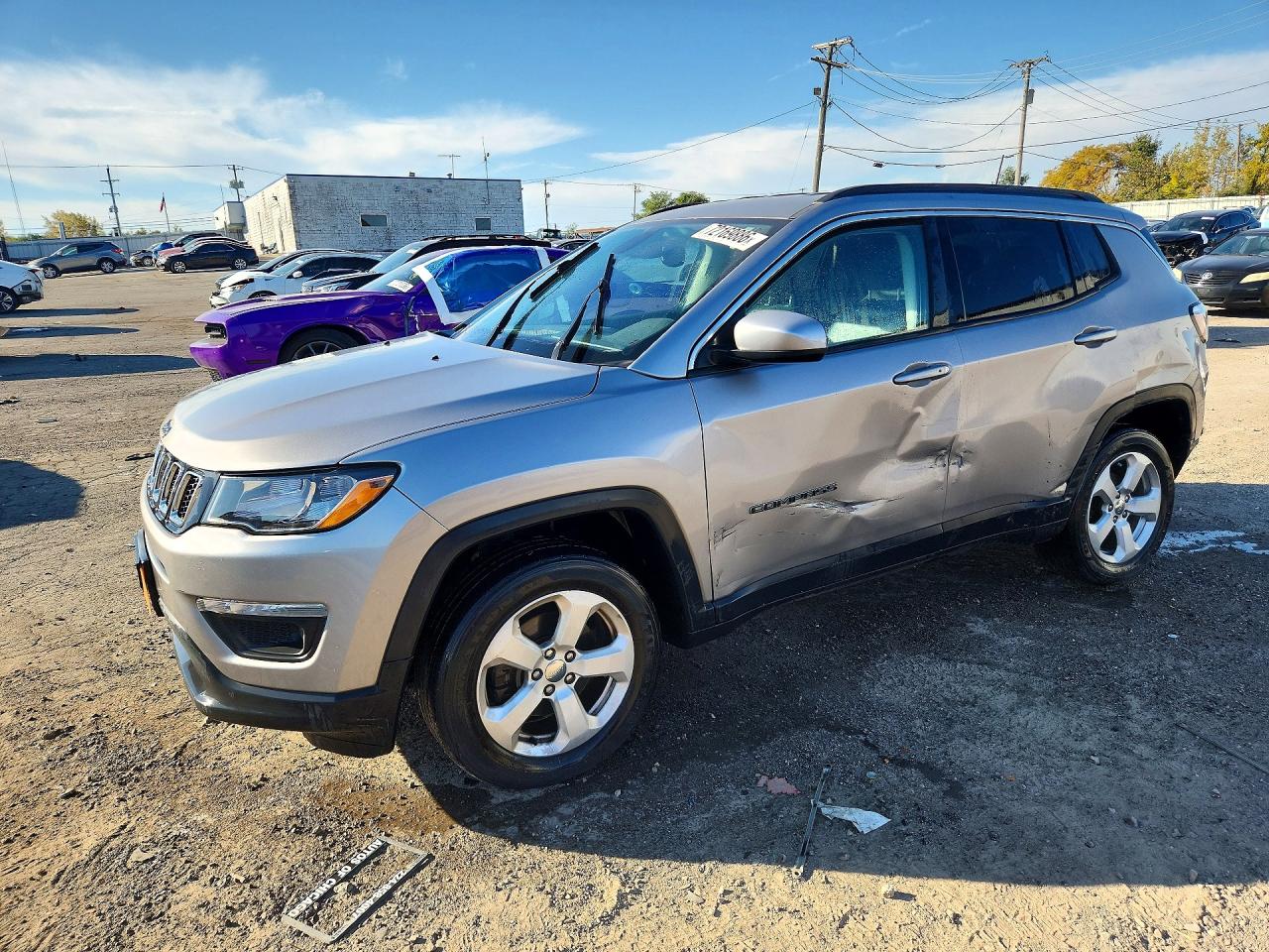 2018 JEEP COMPASS LATITUDE | 3C4NJDBB7JT401235 | UPCARS