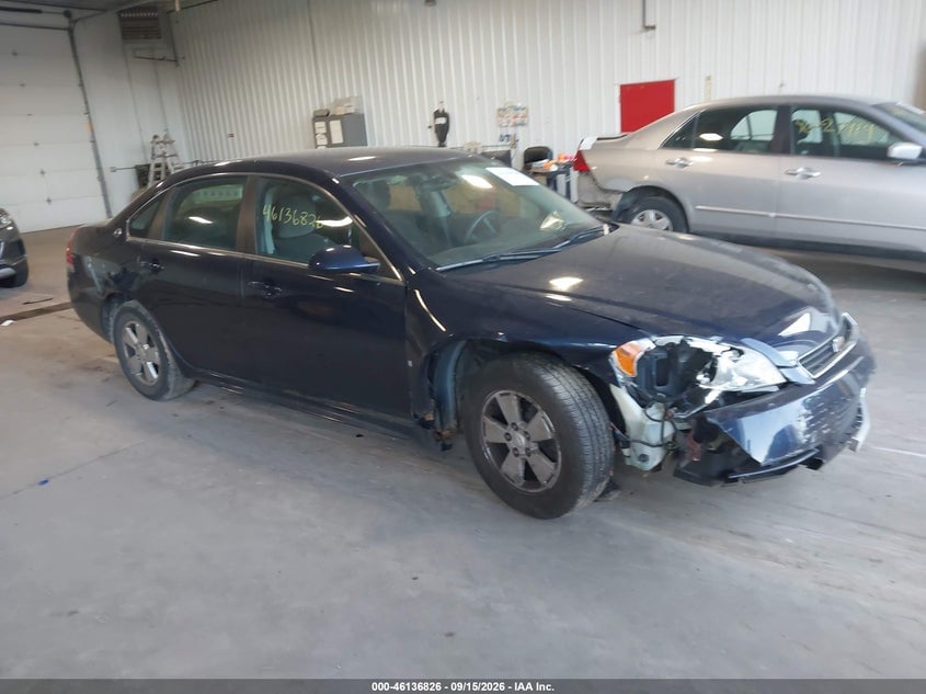 2009 CHEVROLET IMPALA LT | 2G1WT57N191298195 | UPCARS
