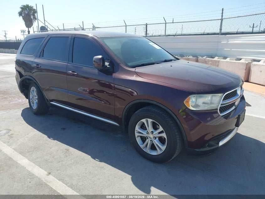 2012 DODGE DURANGO SXT | 1C4RDHAG5CC321847 | UPCARS
