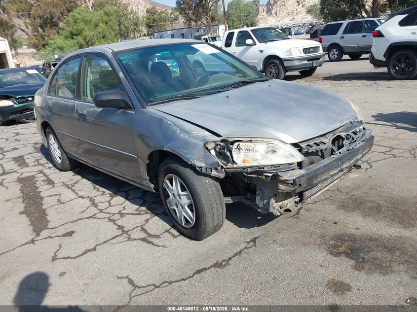 2005 HONDA CIVIC VP | 2HGES16375H586790 | UPCARS