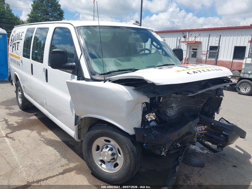 2023 CHEVROLET EXPRESS CARGO RWD 2500 REGULAR WHEELBASE WT | 1GCWGAFPXP1165820 | UPCARS