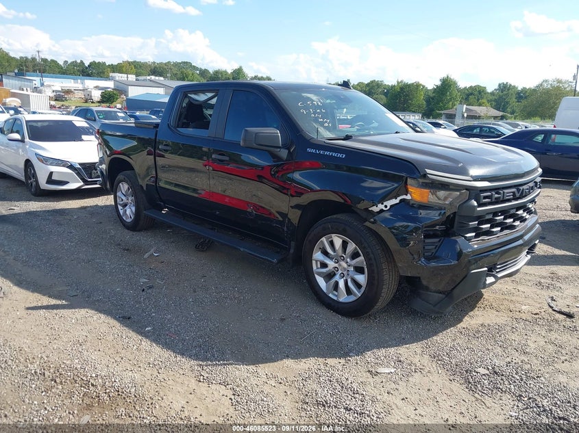 2022 CHEVROLET SILVERADO 1500 2WD  SHORT BED CUSTOM | 1GCPABEK4NZ561354 | UPCARS