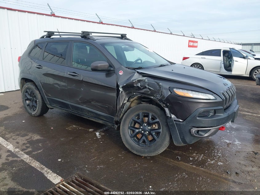 2015 JEEP CHEROKEE TRAILHAWK | 1C4PJMBS9FW699393 | UPCARS