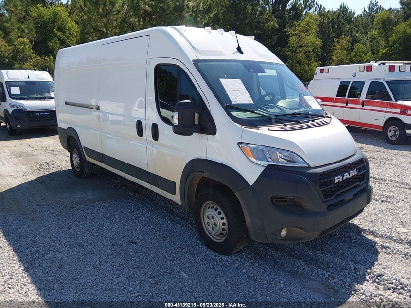 2026 RAM PROMASTER 2500 TRADESMAN HIGH ROOF 159 WB W/PASS SEAT | 3C6LRVDG3TE180066 | UPCARS