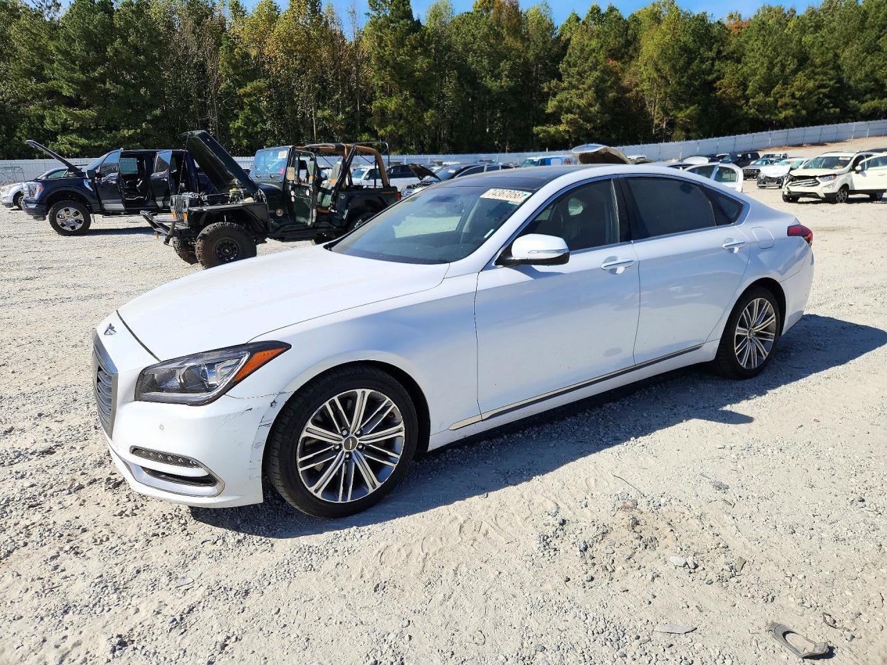 2018 GENESIS G80 3.8 | KMHGN4JE8JU233700 | UPCARS