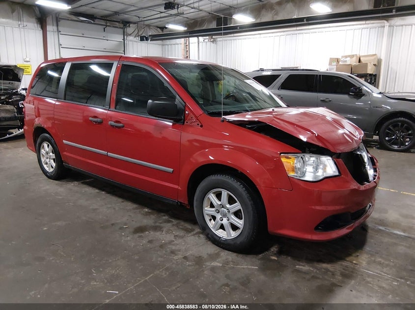 2012 DODGE GRAND CARAVAN SE/AVP | 2C4RDGBG5CR182318 | UPCARS