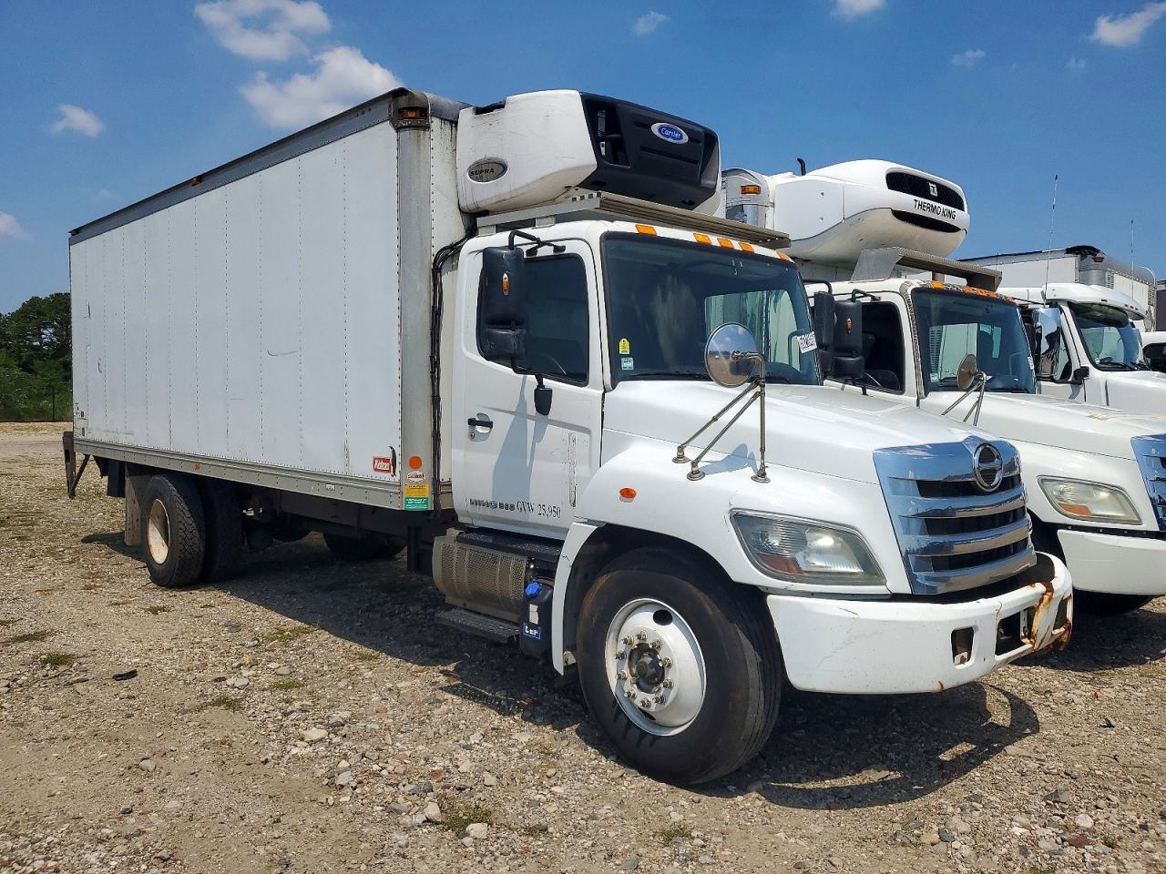 2016 HINO 268A REFRIGERATED BOX TRUCK | 5PVNJ8JR3G4S51211 | UPCARS