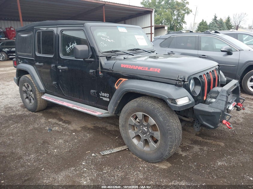 2020 JEEP WRANGLER UNLIMITED SPORT S 4X4 | 1C4HJXDG6LW347513 | UPCARS