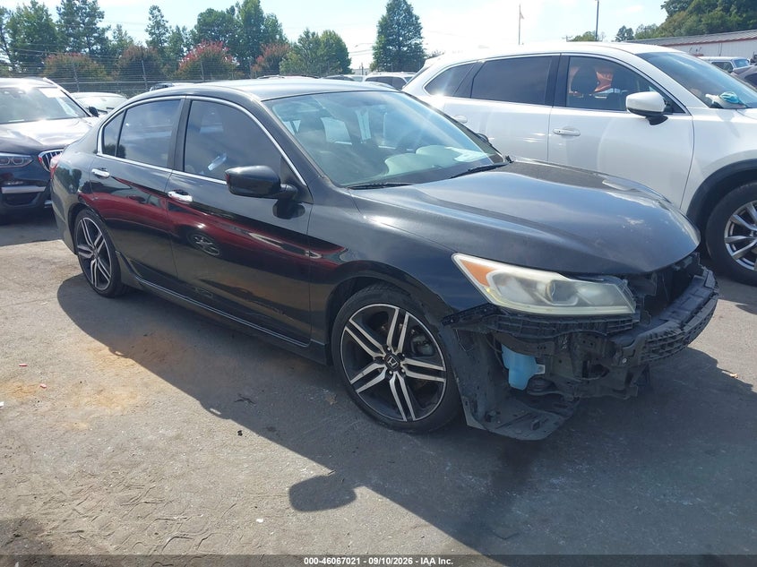 2017 HONDA ACCORD SPORT SE | 1HGCR2F18HA180396 | UPCARS