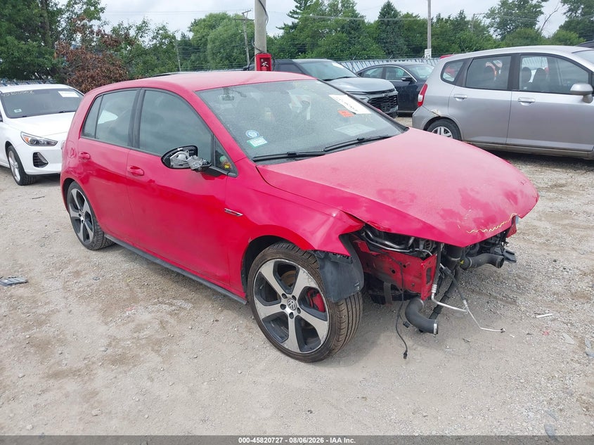 2018 VOLKSWAGEN GOLF GTI 2.0T AUTOBAHN/2.0T S/2.0T SE | 3VW447AU3JM278449 | UPCARS