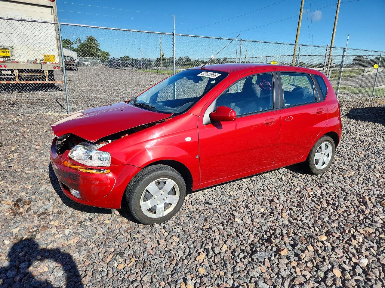 2008 CHEVROLET AVEO BASE | KL1TD66678B201675 | UPCARS
