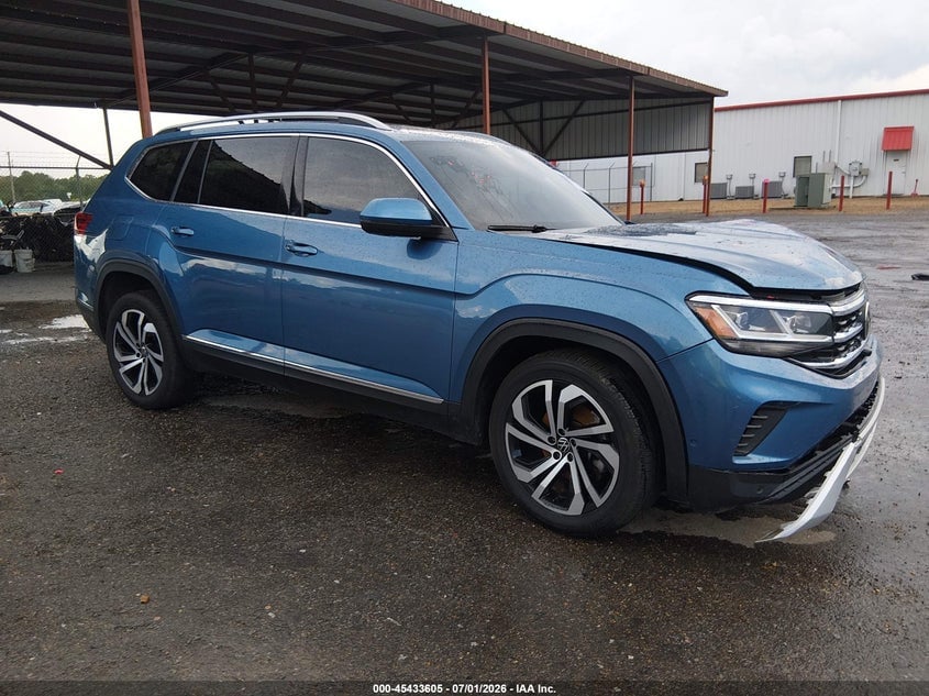 2021 VOLKSWAGEN ATLAS 2.0T SEL PREMIUM | 1V2TP2CA7MC513449 | UPCARS