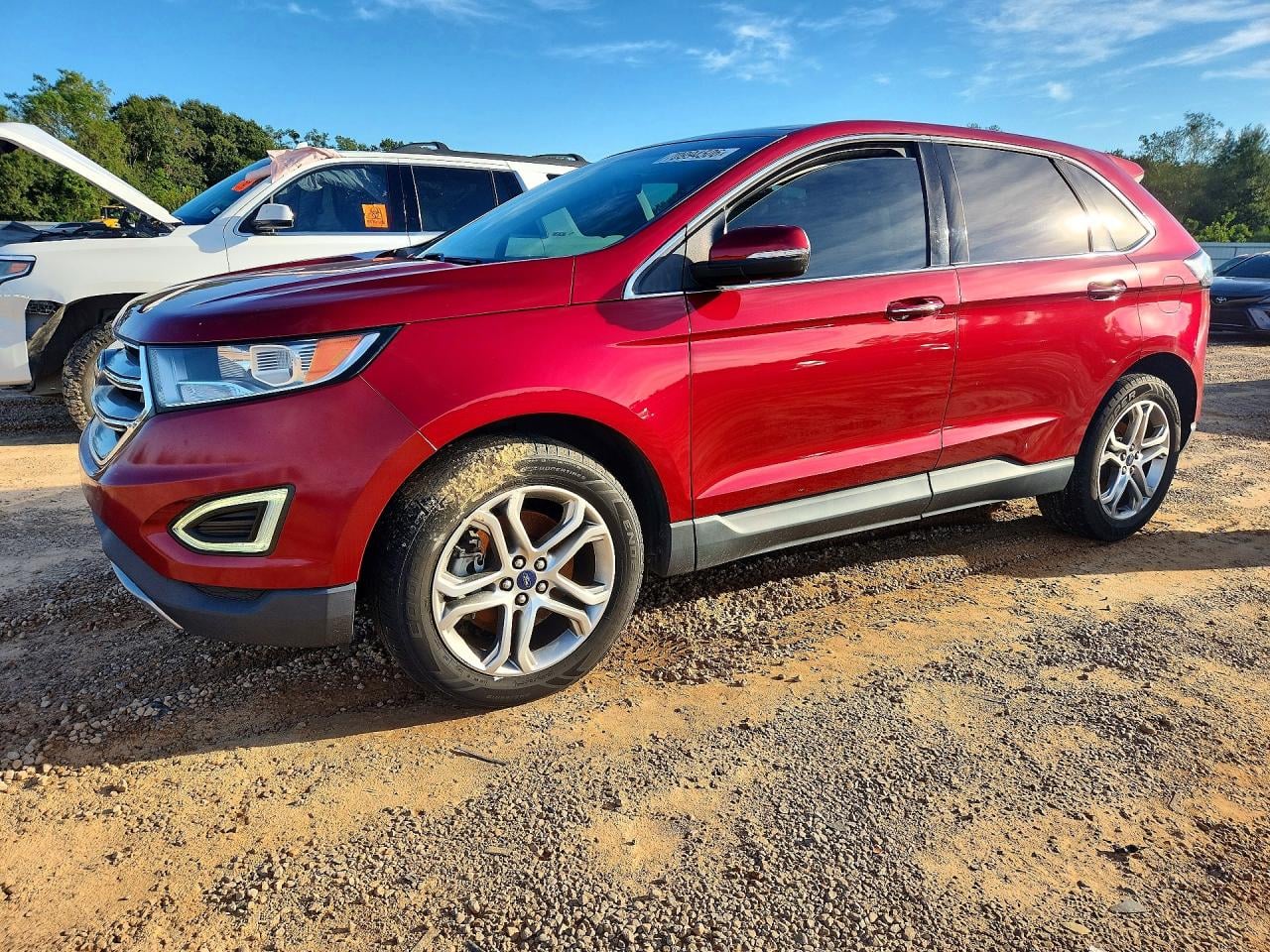 2015 FORD EDGE TITANIUM | 2FMTK3K87FBC16121 | UPCARS