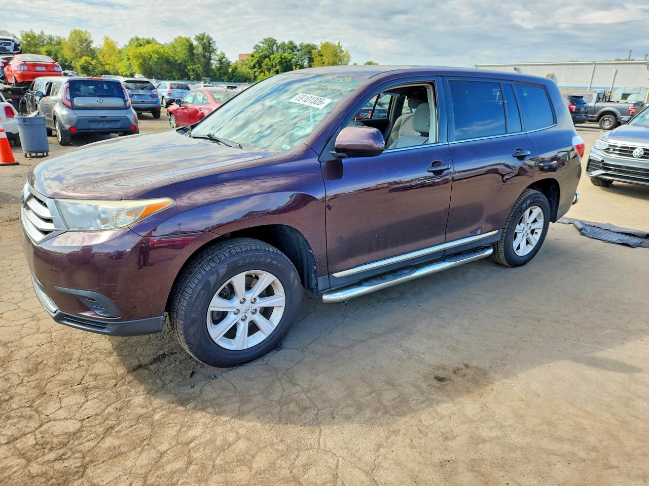 2012 TOYOTA HIGHLANDER BASE | 5TDBK3EH7CS122360 | UPCARS