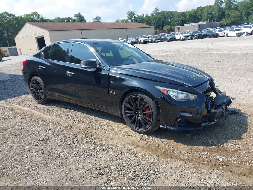 2017 INFINITI Q50 3.0T RED SPORT 400/3.0T SIGNATURE EDITION | JN1FV7AR7HM871292 | UPCARS