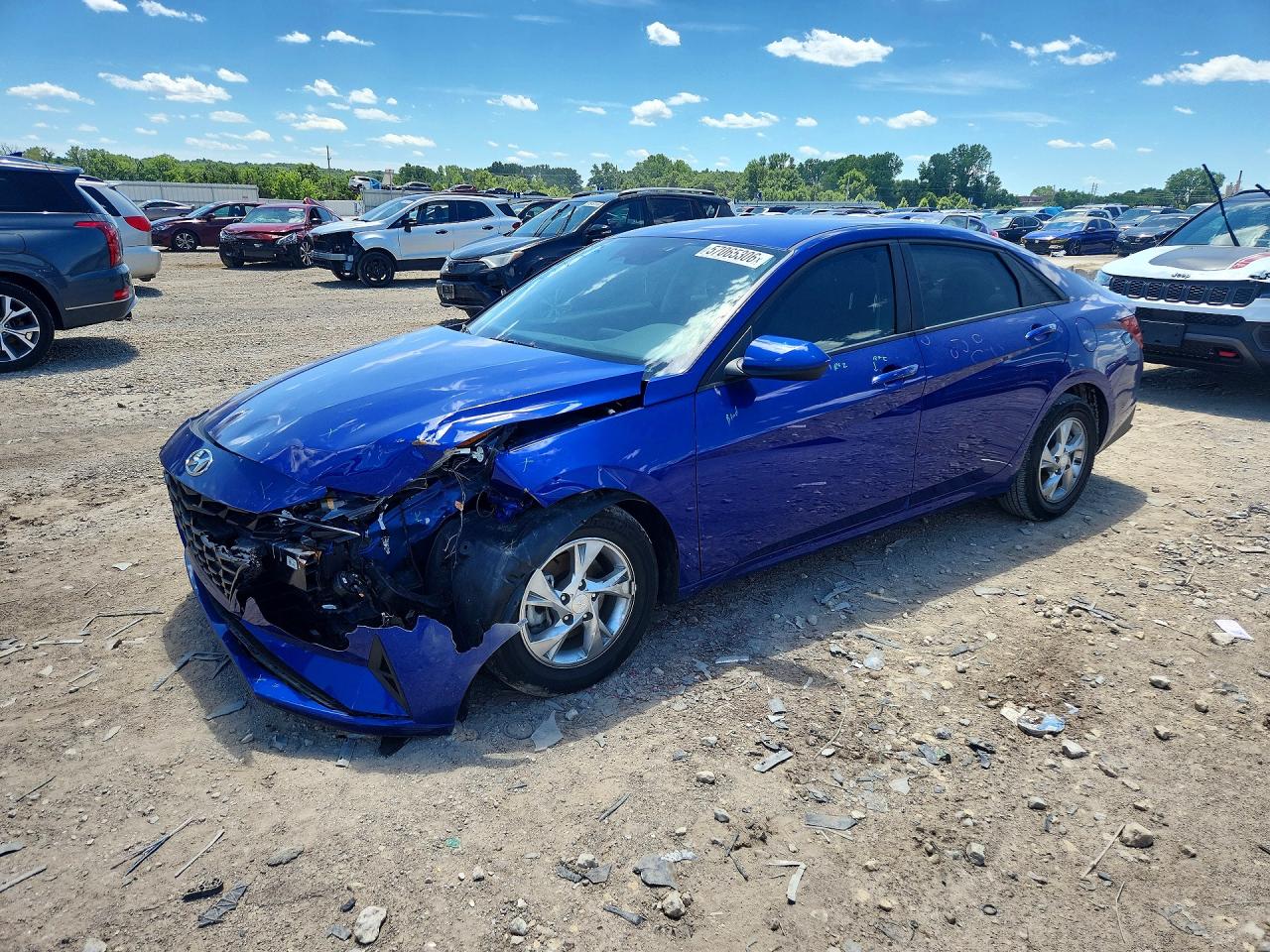 2023 HYUNDAI ELANTRA SE | KMHLL4AG6PU574320 | UPCARS