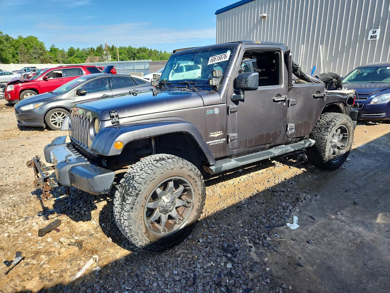 2014 JEEP WRANGLER SAHARA | 1C4HJWEG2EL296556 | UPCARS