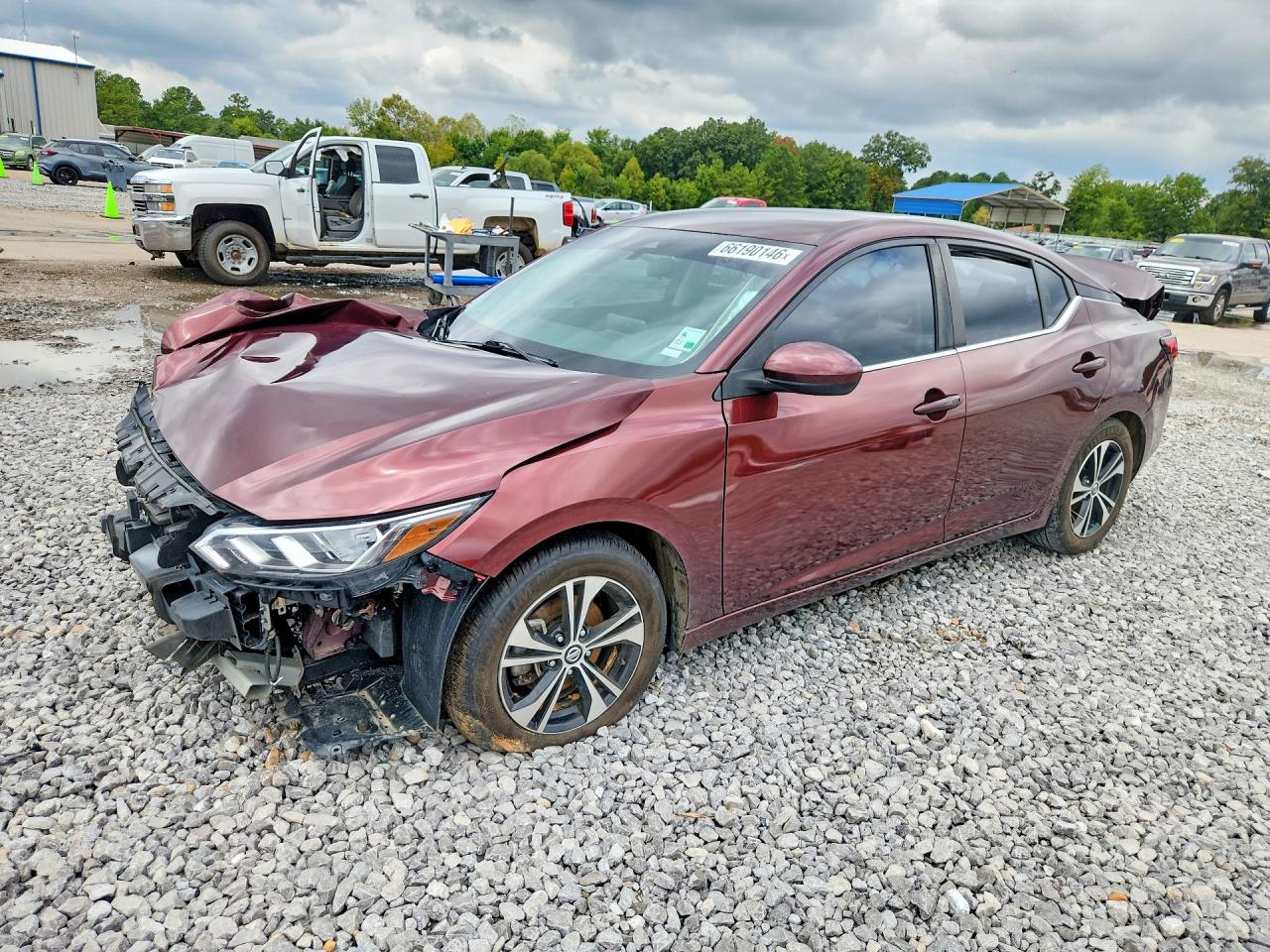 2022 NISSAN SENTRA SV | 3N1AB8CV0NY297002 | UPCARS