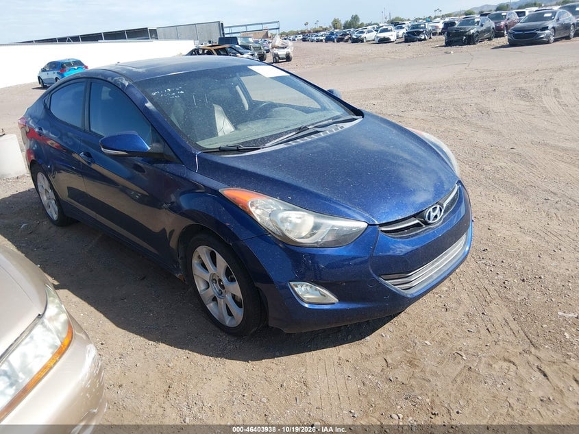 2013 HYUNDAI ELANTRA LIMITED | KMHDH4AE0DU669276 | UPCARS
