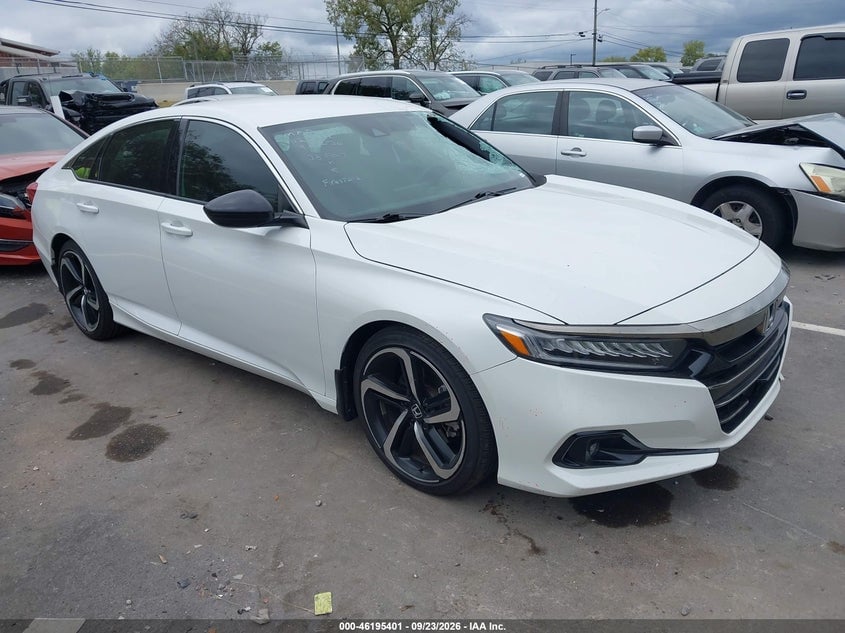2021 HONDA ACCORD SPORT | 1HGCV1F33MA038507 | UPCARS