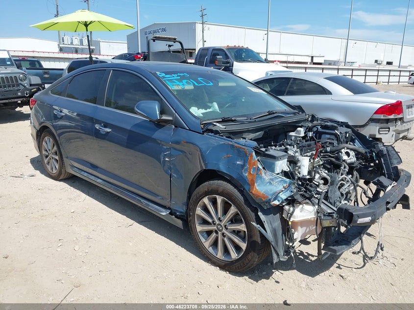 2017 HYUNDAI SONATA LIMITED | 5NPE34AFXHH508871 | UPCARS